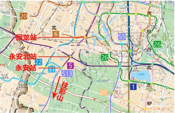 成都未来城市交通展望，地铁最新规划图揭秘