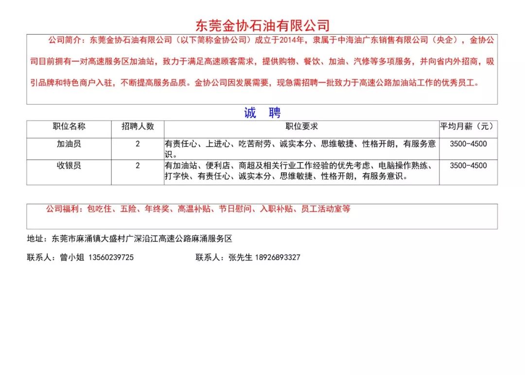 东石镇最新招聘信息全面解析