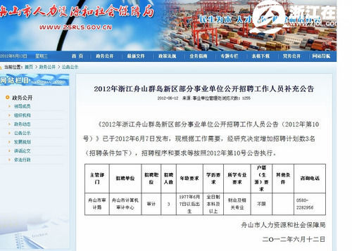 通化市审计局最新招聘信息详解